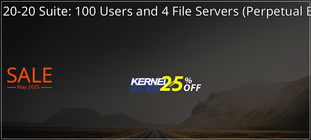 Lepide 20-20 Suite: 100 Users and 4 File Servers - Perpetual Edition  coupon on World Password Day offering sales