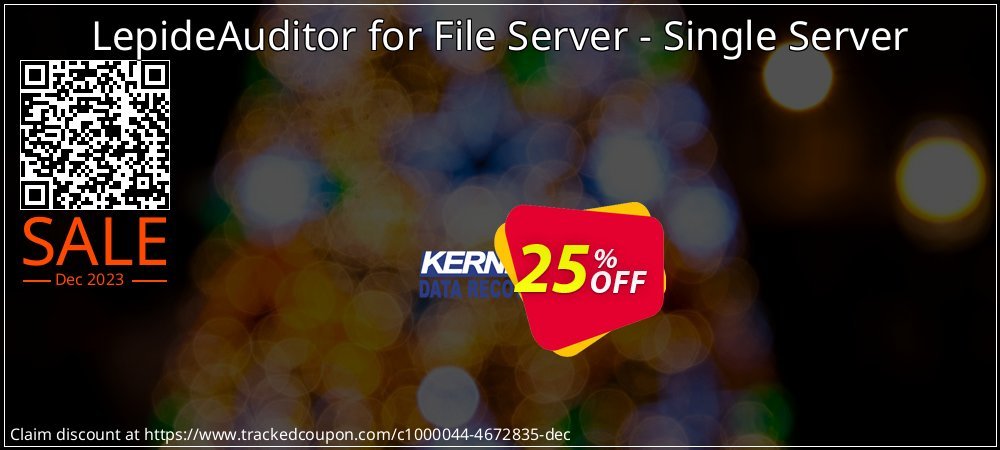 LepideAuditor for File Server - Single Server coupon on World Backup Day sales