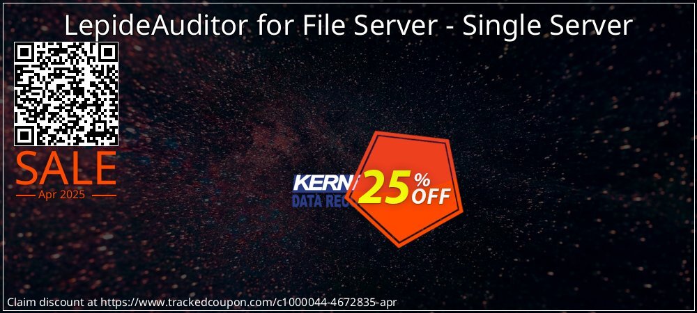 LepideAuditor for File Server - Single Server coupon on World Backup Day sales