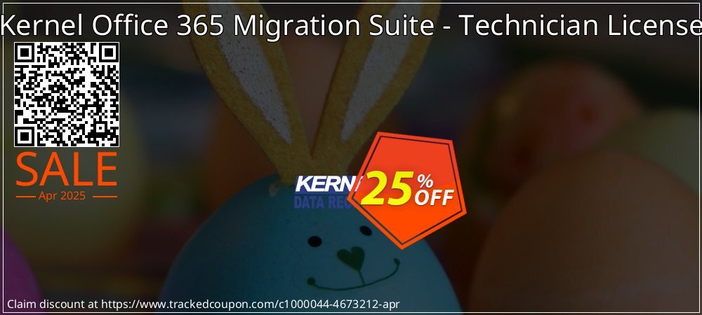 Kernel Office 365 Migration Suite - Technician License coupon on Working Day deals
