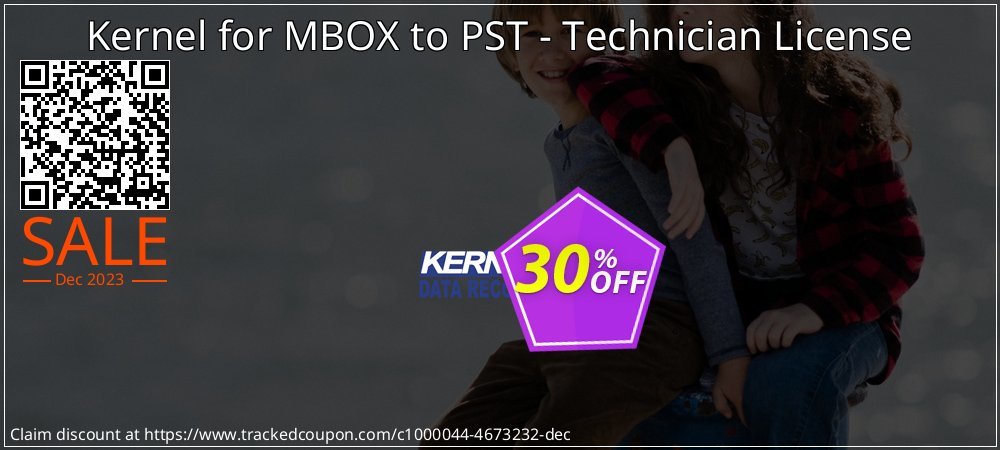 Kernel for MBOX to PST - Technician License coupon on Lover's Day sales