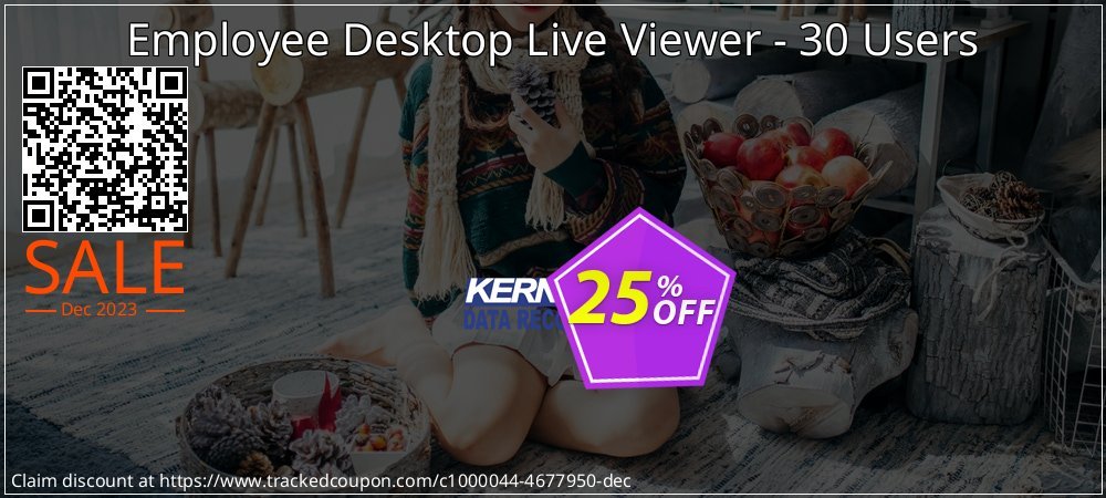 Employee Desktop Live Viewer - 30 Users coupon on Mother's Day offering sales