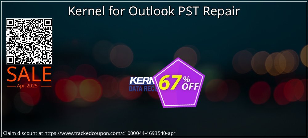 Kernel for Outlook PST Repair coupon on National Walking Day super sale