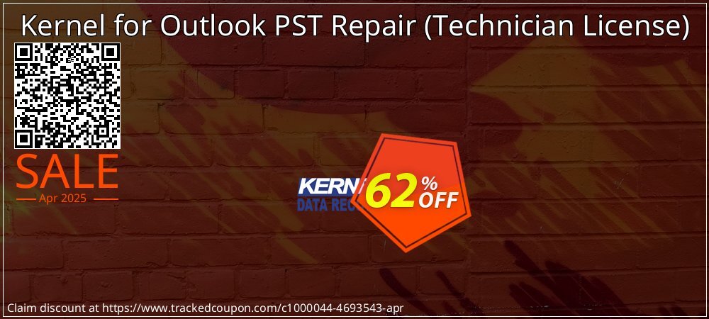Kernel for Outlook PST Repair - Technician License  coupon on Constitution Memorial Day deals