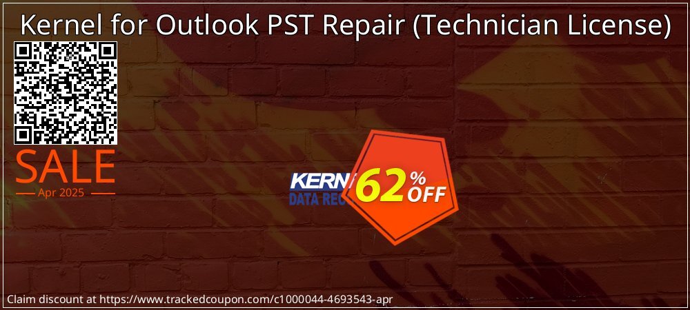 Kernel for Outlook PST Repair - Technician License  coupon on Easter Day sales