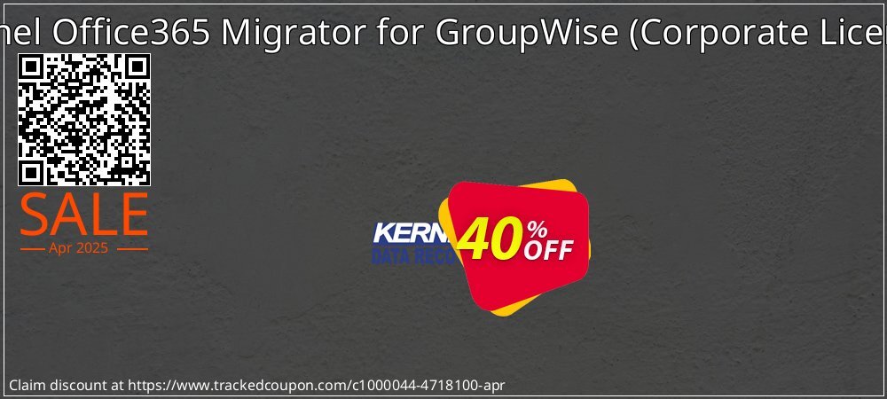 Kernel Office365 Migrator for GroupWise - Corporate License  coupon on National Walking Day offering sales