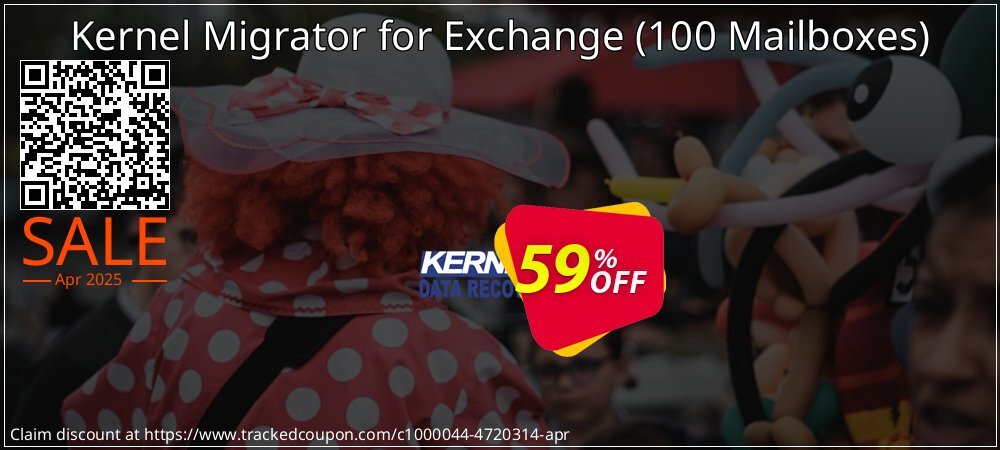 Kernel Migrator for Exchange - 100 Mailboxes  coupon on National Smile Day super sale