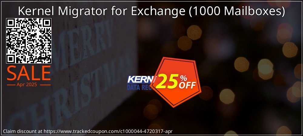 Kernel Migrator for Exchange - 1000 Mailboxes  coupon on Working Day sales