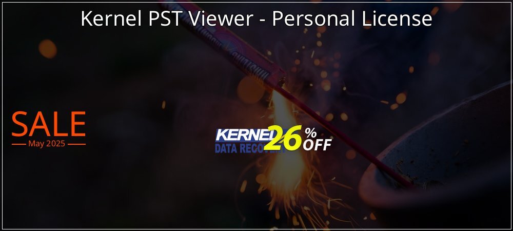 Kernel PST Viewer - Personal License coupon on Palm Sunday offer