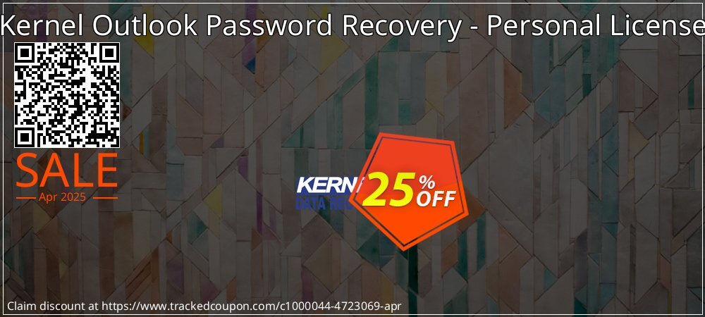 Kernel Outlook Password Recovery - Personal License coupon on Tell a Lie Day super sale