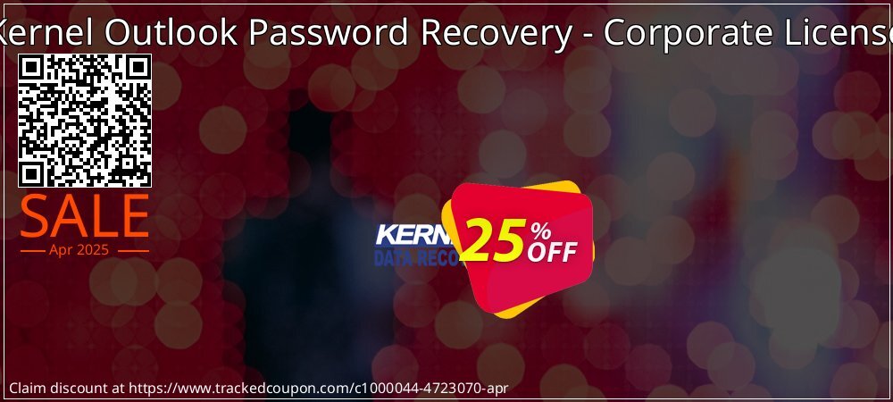 Kernel Outlook Password Recovery - Corporate License coupon on National Walking Day discounts