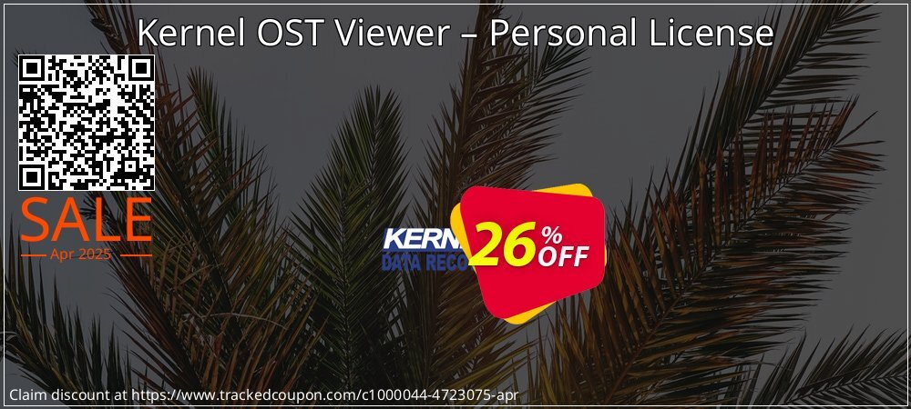 Kernel OST Viewer – Personal License coupon on National Walking Day discount