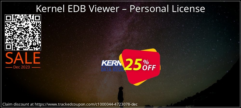 Kernel EDB Viewer – Personal License coupon on Easter Day super sale