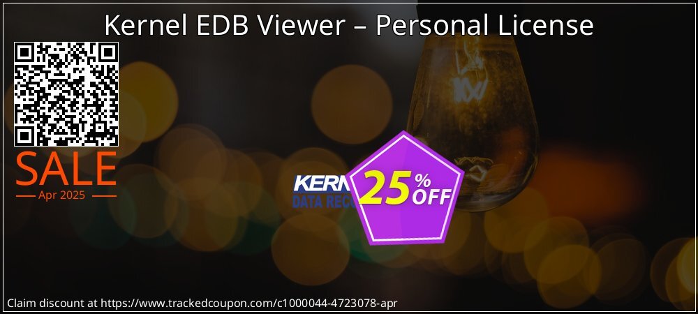 Kernel EDB Viewer – Personal License coupon on Easter Day super sale