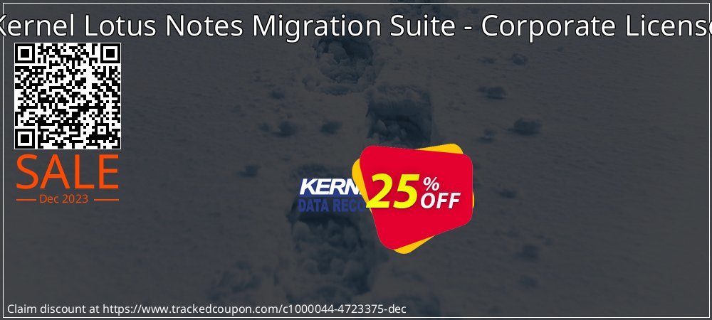 Kernel Lotus Notes Migration Suite - Corporate License coupon on National Walking Day super sale