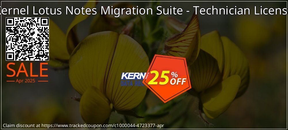 Kernel Lotus Notes Migration Suite - Technician License coupon on April Fools' Day promotions