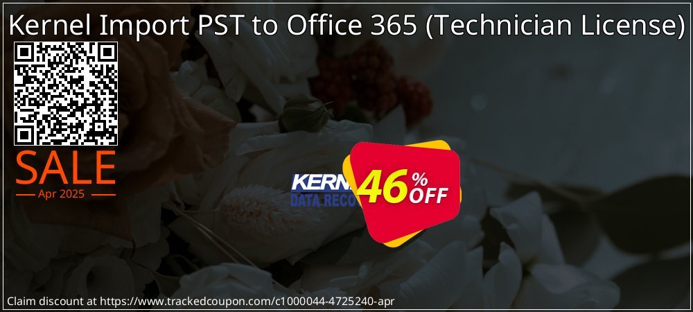 Kernel Import PST to Office 365 - Technician License  coupon on World Backup Day discounts