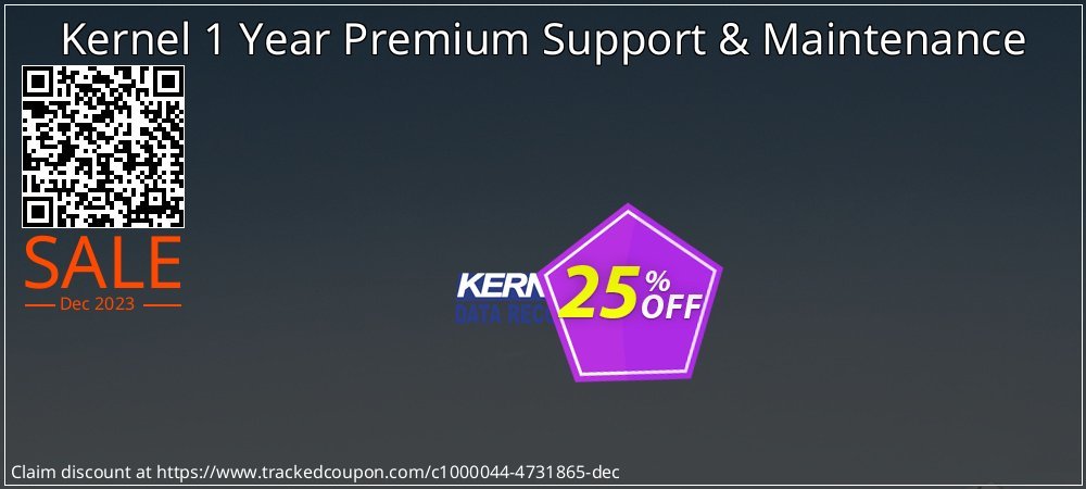 Kernel 1 Year Premium Support & Maintenance coupon on National Walking Day sales