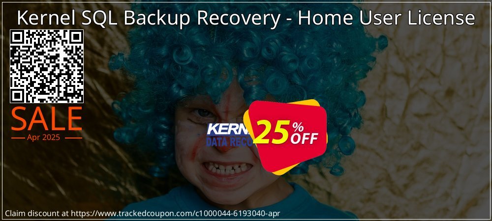 Kernel SQL Backup Recovery - Home User License coupon on National Walking Day discounts