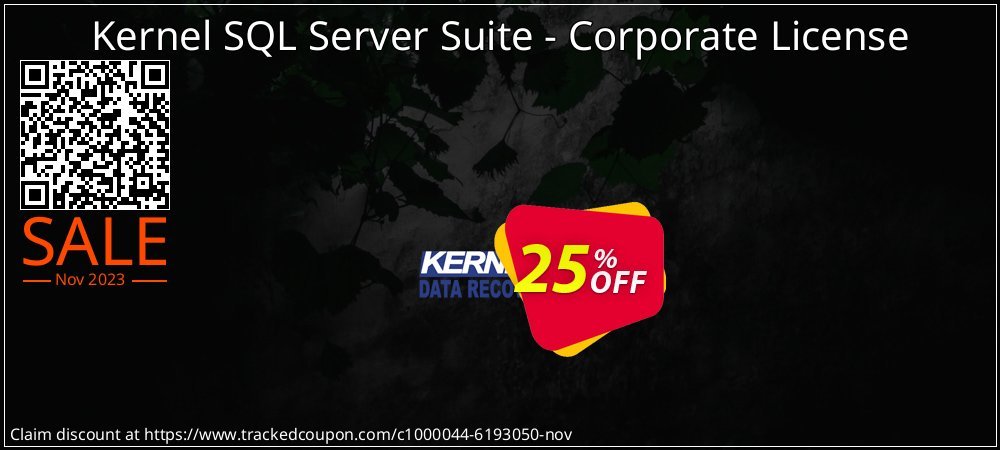 Kernel SQL Server Suite - Corporate License coupon on National Walking Day promotions