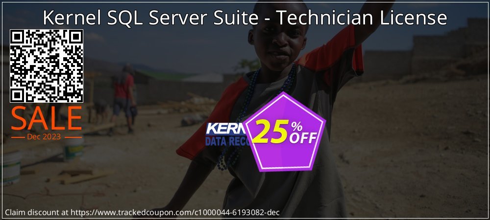 Kernel SQL Server Suite - Technician License coupon on April Fools' Day offering discount