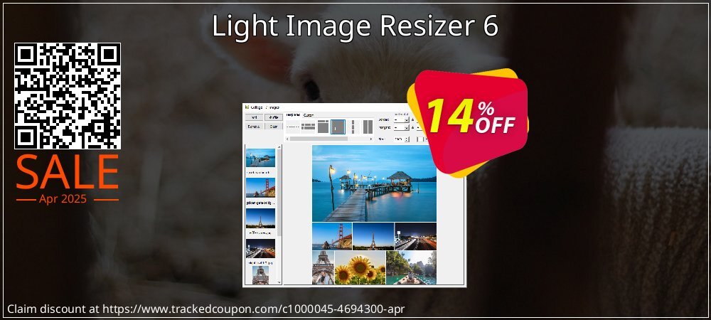 Light Image Resizer 6 coupon on National Walking Day offer