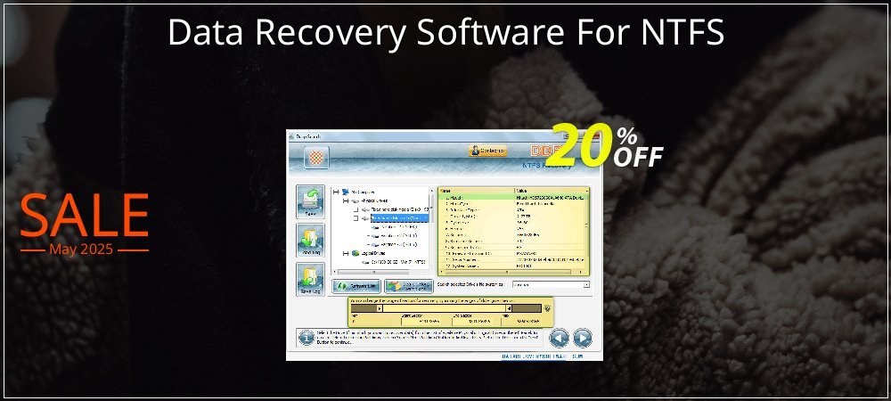 Data Recovery Software For NTFS coupon on April Fools' Day promotions