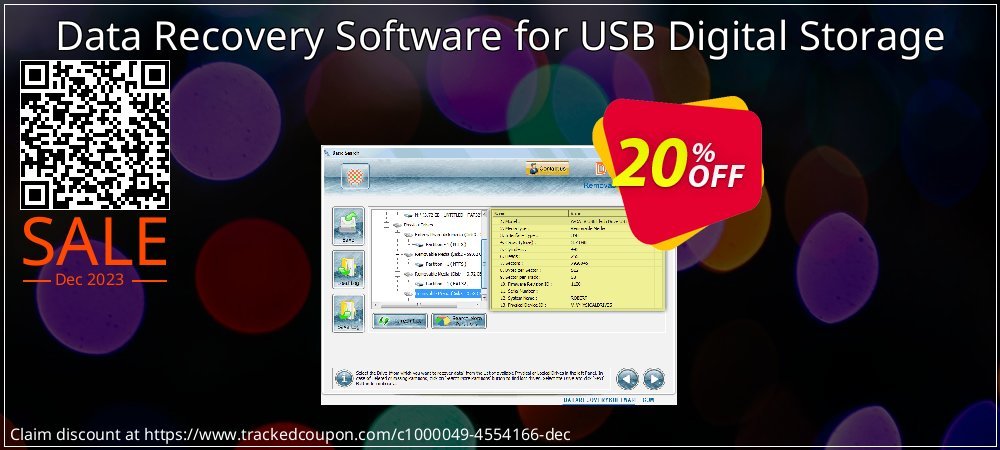 Data Recovery Software for USB Digital Storage coupon on World Party Day offer