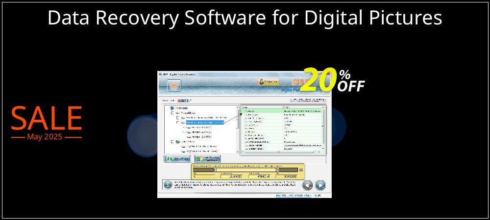Data Recovery Software for Digital Pictures coupon on National Pizza Party Day offering sales