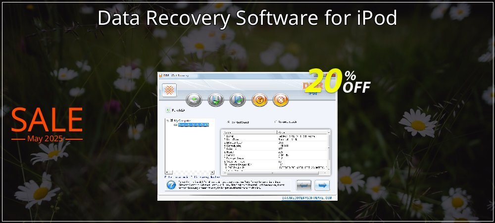 Data Recovery Software for iPod coupon on National Walking Day super sale