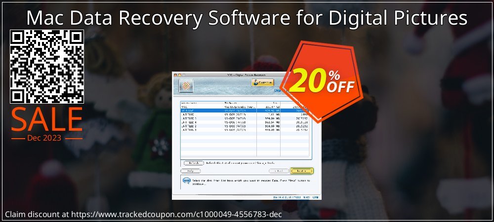 Mac Data Recovery Software for Digital Pictures coupon on Virtual Vacation Day promotions
