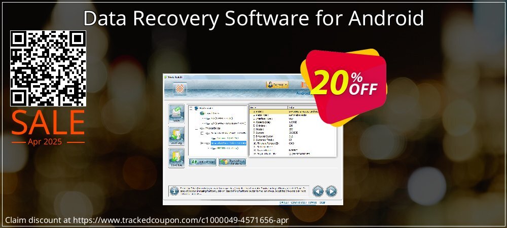 Data Recovery Software for Android coupon on World Party Day offering sales