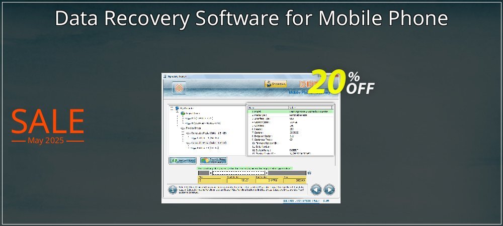 Data Recovery Software for Mobile Phone coupon on April Fools' Day offer