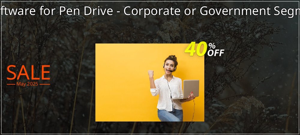Data Recovery Software for Pen Drive - Corporate or Government Segment User License coupon on World Password Day offer