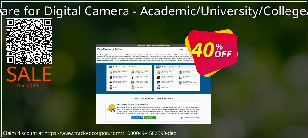 Data Recovery Software for Digital Camera - Academic/University/College/School User License coupon on National Walking Day offer