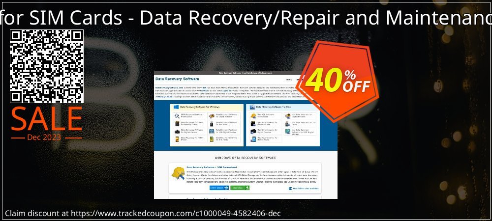 Data Recovery Software for SIM Cards - Data Recovery/Repair and Maintenance Company User License coupon on Palm Sunday promotions