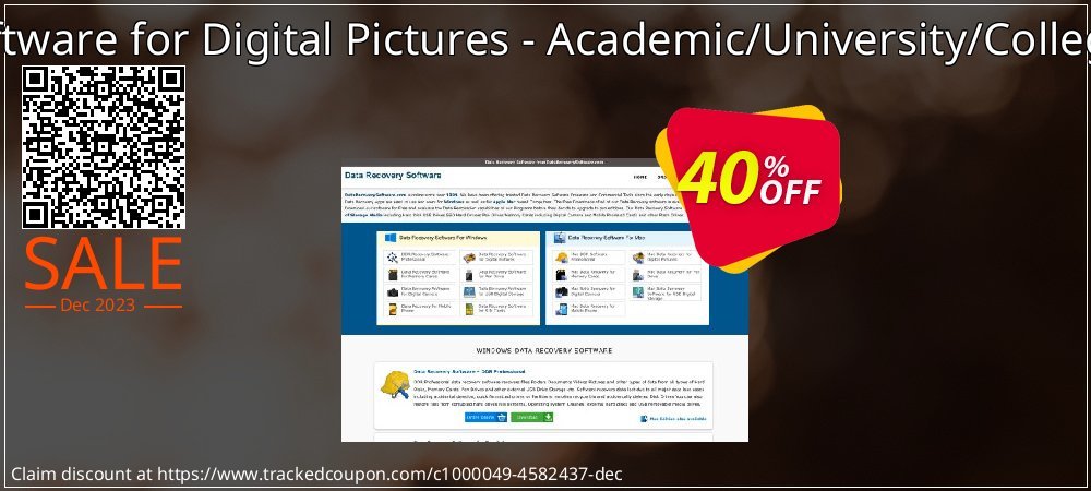Mac Data Recovery Software for Digital Pictures - Academic/University/College/School User License coupon on April Fools Day discount