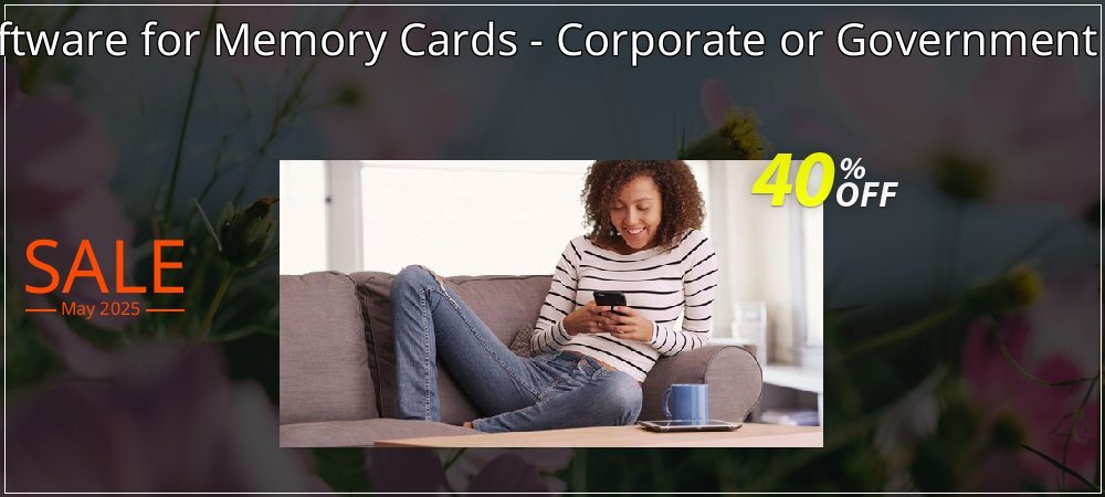 Mac Data Recovery Software for Memory Cards - Corporate or Government Segment User License coupon on National Smile Day offering discount