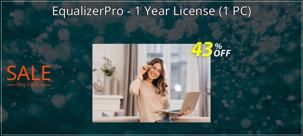 EqualizerPro - 1 Year License - 1 PC  coupon on Easter Day offering sales