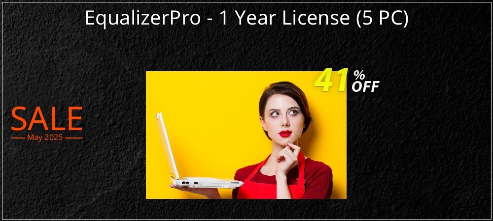 EqualizerPro - 1 Year License - 5 PC  coupon on National No Smoking Day promotions