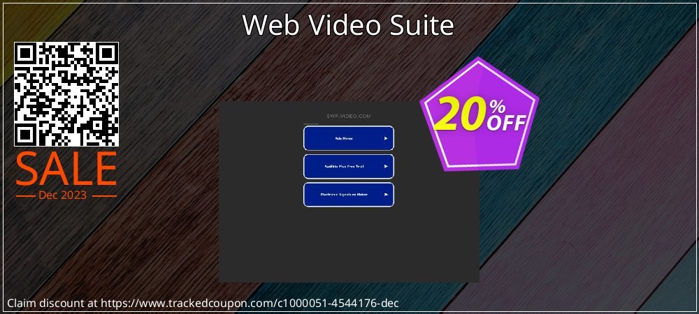 Web Video Suite coupon on World Whisky Day offering sales