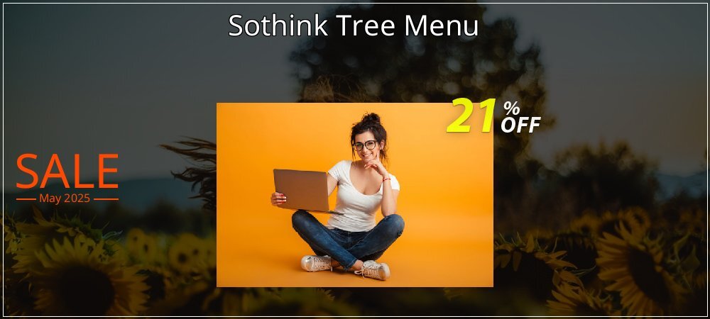 Sothink Tree Menu coupon on National Smile Day promotions