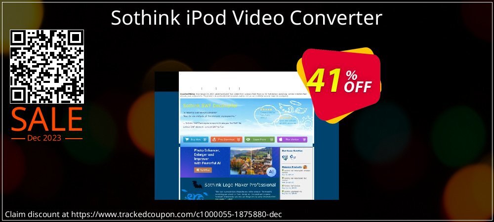 Sothink iPod Video Converter coupon on National Walking Day offering sales