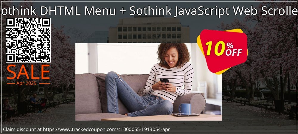 Sothink DHTML Menu + Sothink JavaScript Web Scroller coupon on April Fools' Day promotions