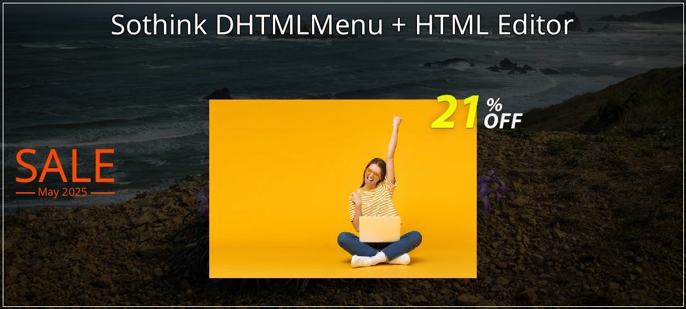 Sothink DHTMLMenu + HTML Editor coupon on Easter Day offering discount