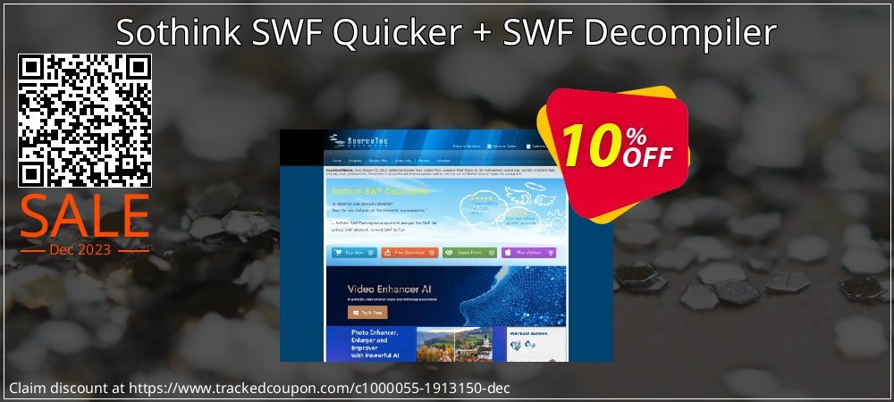 Sothink SWF Quicker + SWF Decompiler coupon on National Walking Day super sale