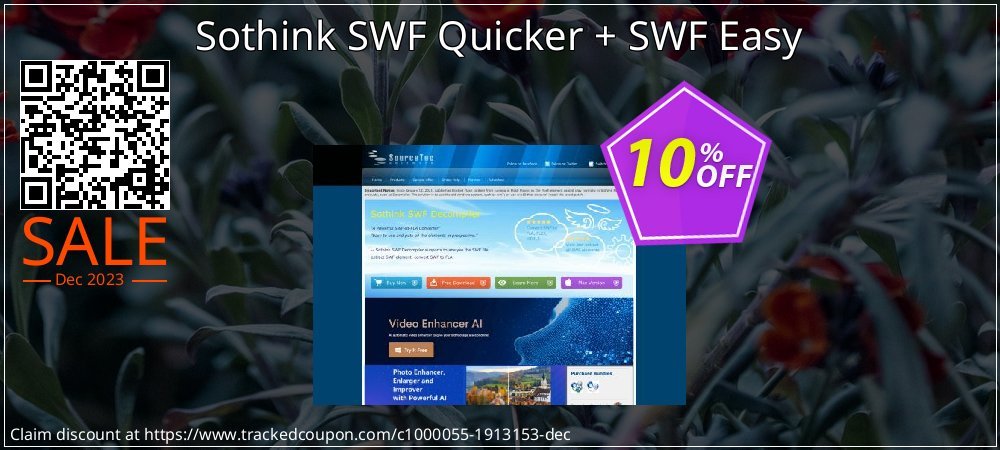 Sothink SWF Quicker + SWF Easy coupon on Easter Day sales
