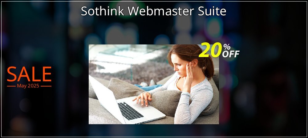 Sothink Webmaster Suite coupon on Mother Day sales