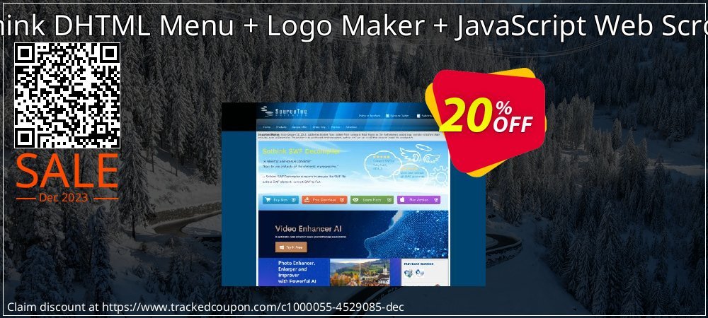 Sothink DHTML Menu + Logo Maker + JavaScript Web Scroller coupon on National Walking Day deals