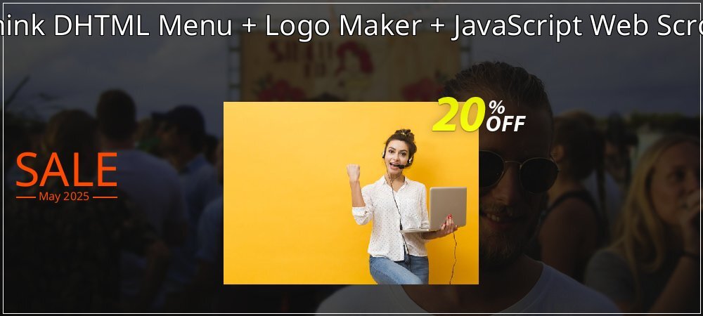 Sothink DHTML Menu + Logo Maker + JavaScript Web Scroller coupon on Mother's Day offer